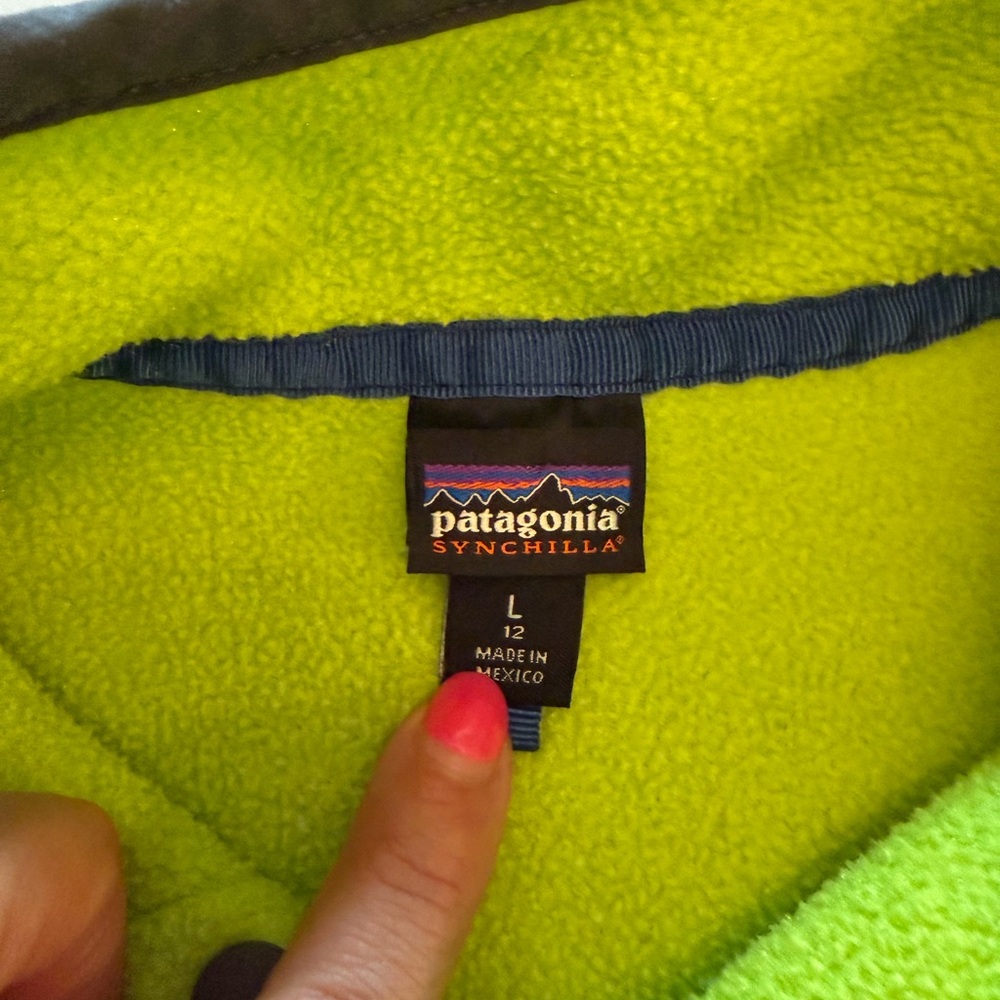 Patagonia Boys Synchilla Fleece Pullover - Picture 3 of 7